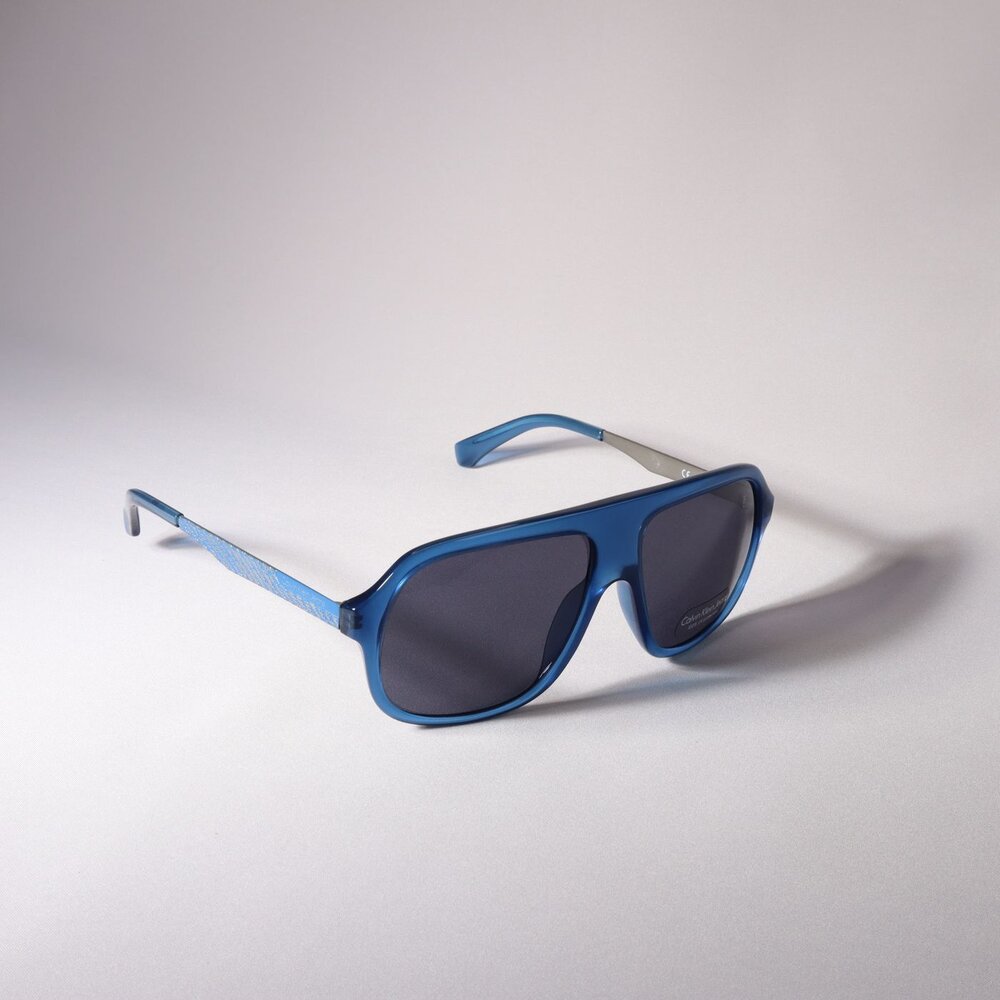 Classic Horizon blue aviator sunglasses with polarized lenses at Vision Paradise Opticals Haveri